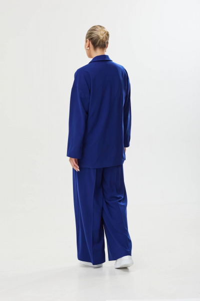Брюки, жакет Твой имидж 1658 индиго - фото 8