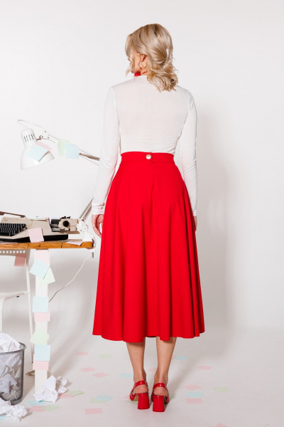 Юбка KOKOdea 214950.2_красный - фото 4