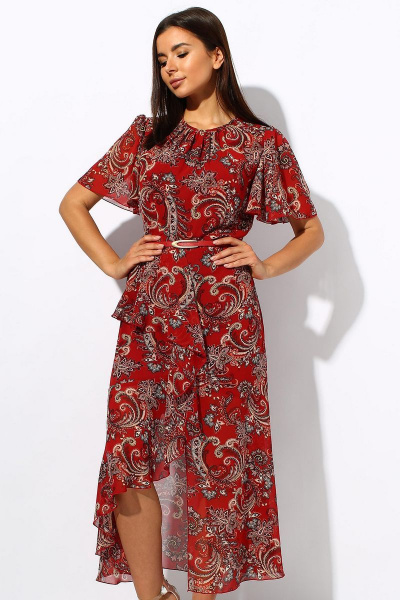 Платье, ремень Mia-Moda 1151-1 - фото 5