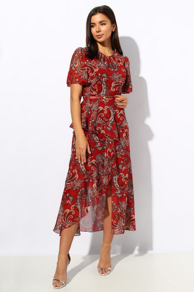 Платье, ремень Mia-Moda 1151-1 - фото 3