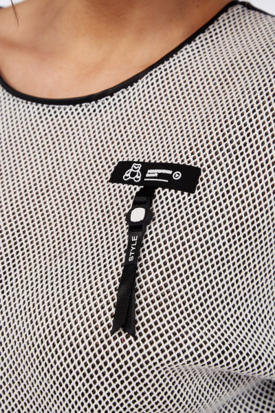 Блуза и брюки из текстиля и хлопка в стильный образ Matini 1.1697 - фото 9