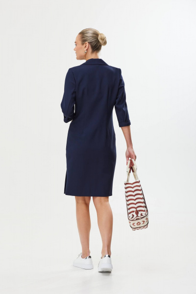 Платье Твой имидж 1753 темно-синий - фото 3