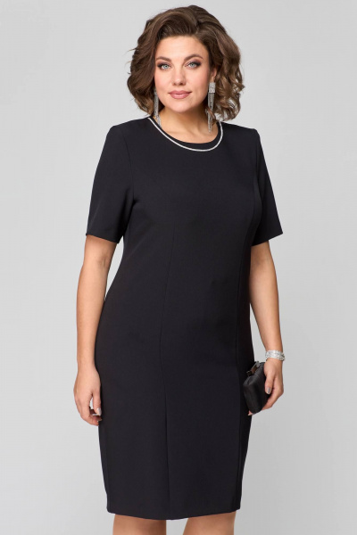 Платье на пуговицах с отделкой из страз и карманами Орхидея 1378 - фото 2