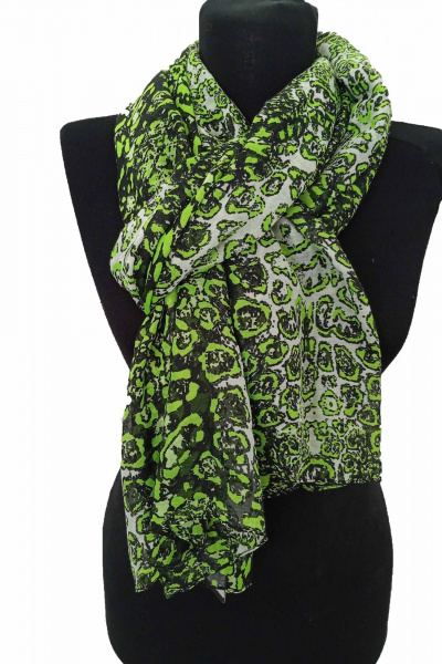 Шарф леопардового рисунка 70х200 см TrendCorner 5-1-1-3 18 - фото 1