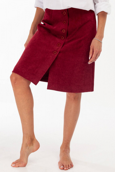 Юбка Manika Belle 128А06/4 бордовый - фото 4
