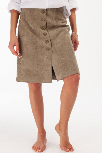 Юбка Manika Belle 128А06/5	 оливковый - фото 2