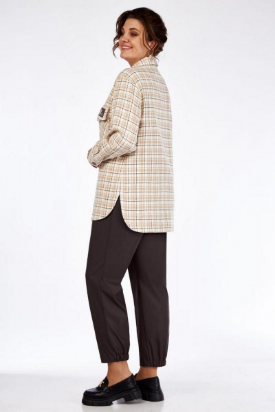 Брюки, рубашка Милора-стиль 1170 кож.брюки - фото 3