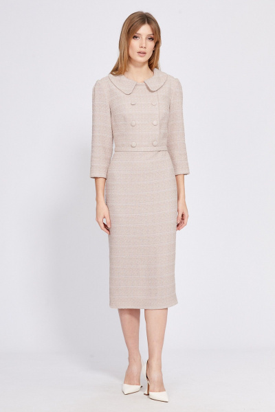Платье EOLA 2551 бежевый - фото 3