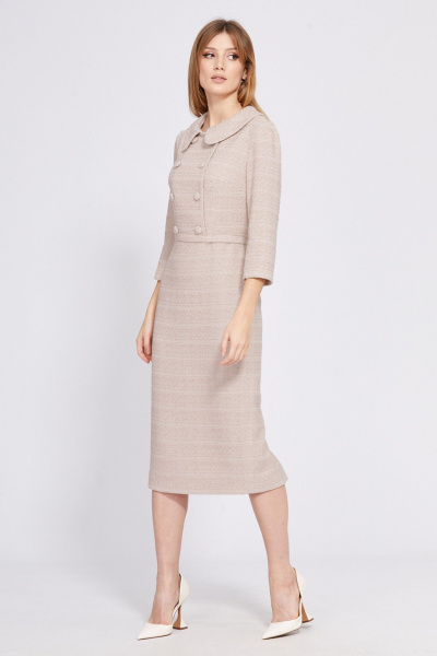 Платье EOLA 2551 бежевый - фото 2