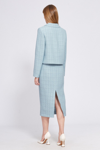 Жакет, юбка EOLA 2573 мята - фото 7