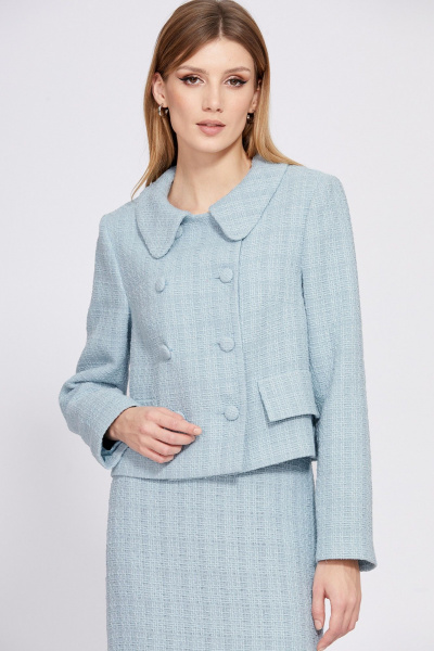 Жакет, юбка EOLA 2573 мята - фото 6