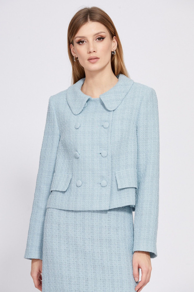 Жакет, юбка EOLA 2573 мята - фото 4