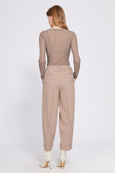 Боди EOLA 2585 бежевый_с_принтом - фото 8