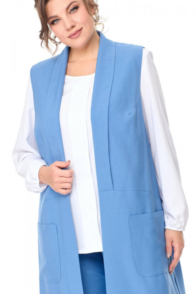 Блуза, брюки, жилет Надин-Н 2141 - фото 3