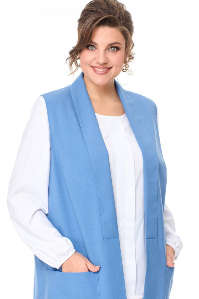 Блуза, брюки, жилет Надин-Н 2141 - фото 2