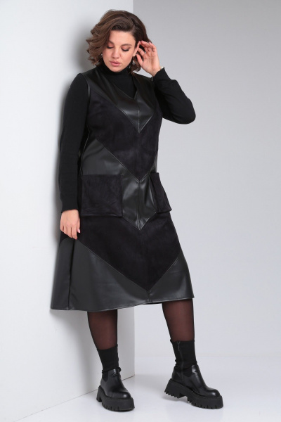 Сарафан Celentano lite 4044.1 черный - фото 13