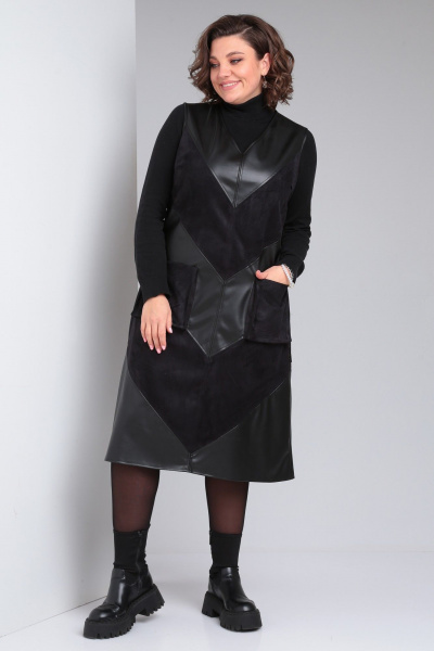 Сарафан Celentano lite 4044.1 черный - фото 12