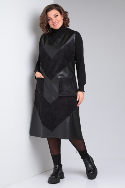 Сарафан Celentano lite 4044.1 черный - фото 9