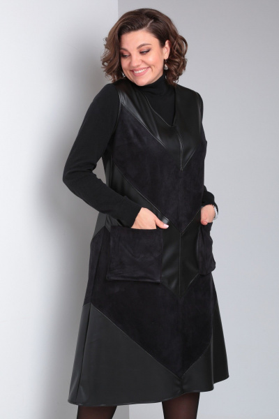 Сарафан Celentano lite 4044.1 черный - фото 5