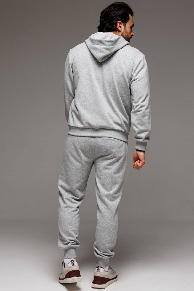 Демисезонный спортивный костюм худи и брюки из трикотажа GO M3060/50-04 - фото 3