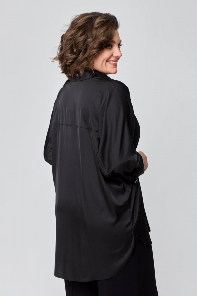Блуза Solomeya Lux 942 черный - фото 8