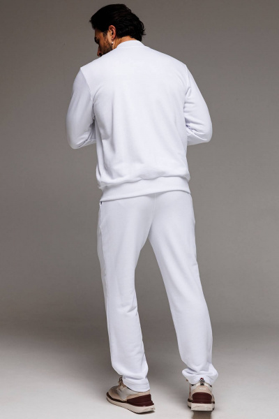 Демисезонный спортивный костюм бомбер и брюки из трикотажа GO M3071/01-01 - фото 5