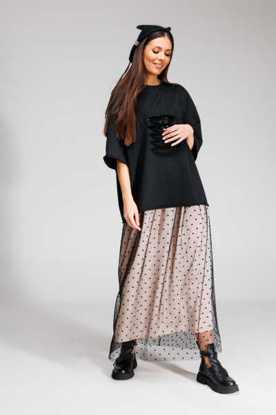 Майка, юбка Ларс Стиль 864 - фото 2