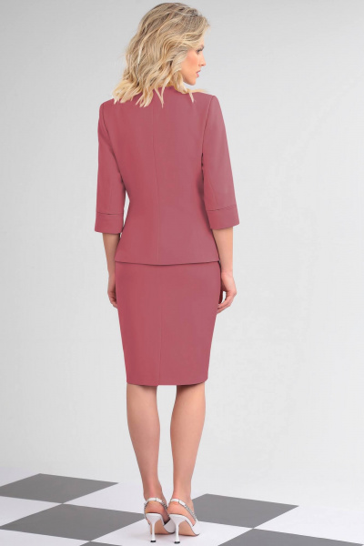Жакет, топ, юбка LeNata 31318 терракот - фото 5