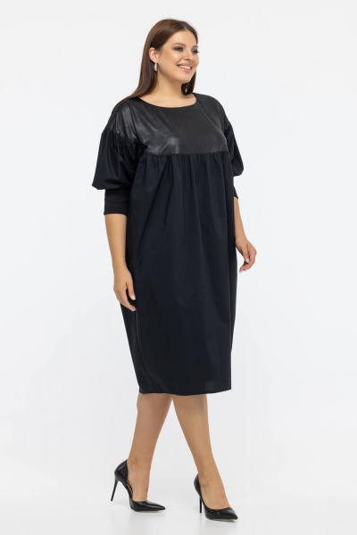 Платье Avila 0680 черный - фото 8