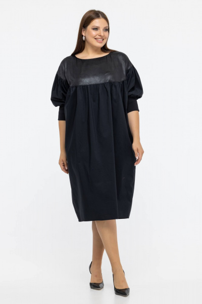 Платье Avila 0680 черный - фото 3