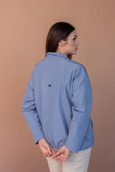 Куртка Mislana 643 синий - фото 3