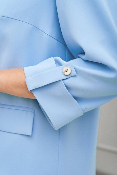 Брюки, жакет Vittoria Queen 22163/3 голубой - фото 8