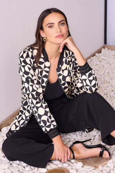 Бомбер, комбинезон Lissana 4870 - фото 7