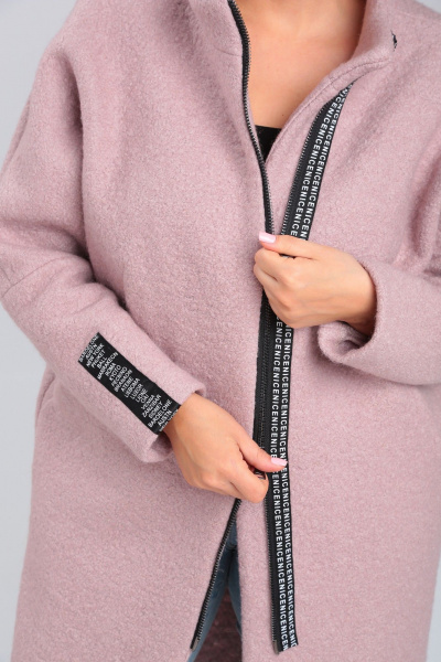 Пальто Michel chic 361 пыльная_роза - фото 7