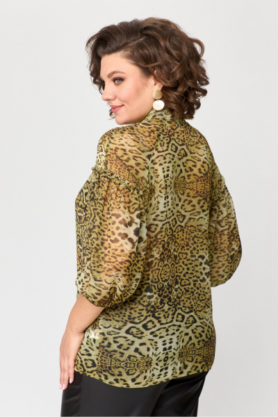 Блуза ANASTASIA MAK 1114 желтый_мультиколор - фото 4