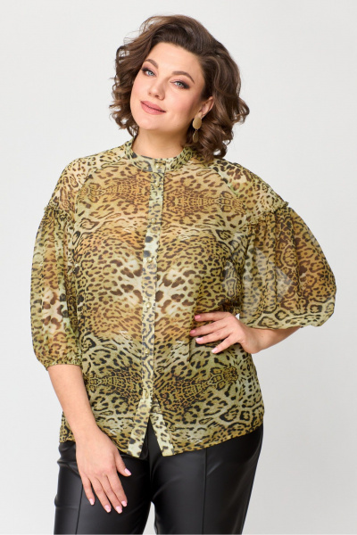 Блуза ANASTASIA MAK 1114 желтый_мультиколор - фото 1