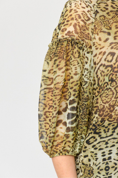 Блуза ANASTASIA MAK 1114 желтый_мультиколор - фото 8