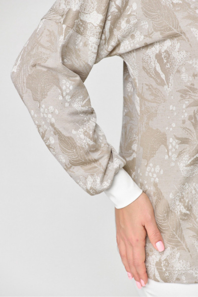 Джемпер ANASTASIA MAK 1169 светло-бежевый - фото 10