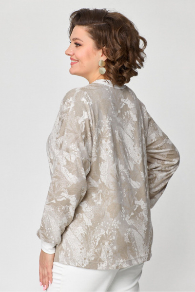 Джемпер ANASTASIA MAK 1169 светло-бежевый - фото 4