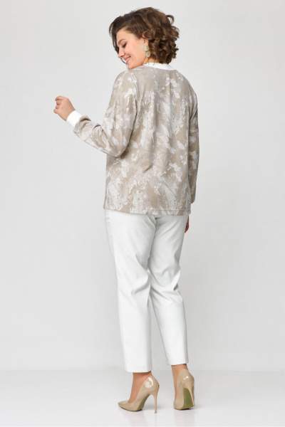 Джемпер ANASTASIA MAK 1169 светло-бежевый - фото 9