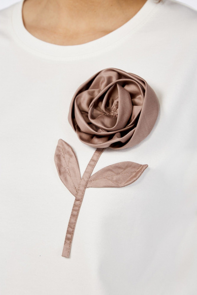 Джемпер из трикотажа с объемной аппликацией, на каждый день Jurimex 3059-2 - фото 5