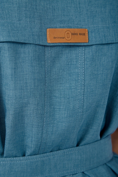 Комплект брюки, жилет и джемпер, на каждый день Jurimex 3068 голубой - фото 8