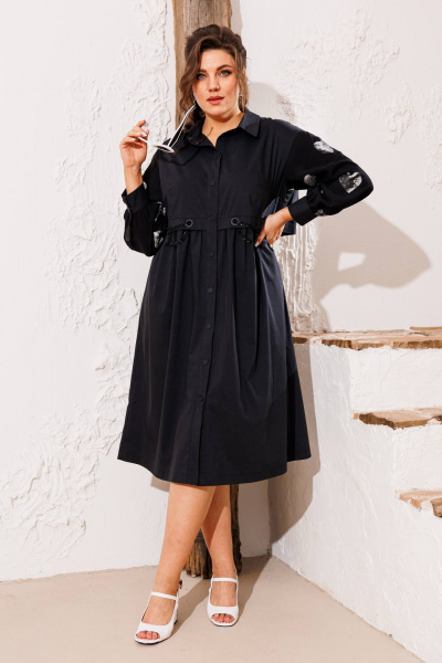 Платье Romanovich Style 1-2615 черный - фото 1