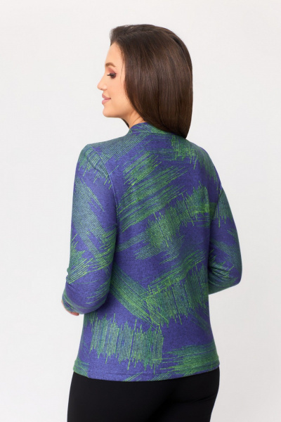 Блуза DaLi 4068.1 голубая - фото 2