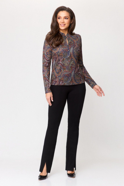 Блуза DaLi 4068 турецкий_узор - фото 4