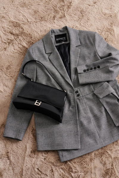 юбка полуприлегающего силуэта с карманами из костюмной ткани ANNETE A1135 - фото 5