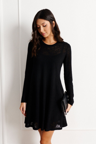 Демисезонное платье на бретелях и полуприлегающего силуэта ANNETE A4188/1 - фото 2