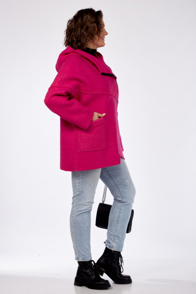 Полупальто Michel chic 360 фуксия - фото 7