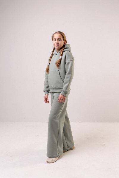 Брюки, джемпер Бобруйсктрикотаж 13505 полынь - фото 1