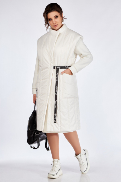 Демисезонный жилет из плащевой ткани с накладными карманами БагираАнТа 932 - фото 3